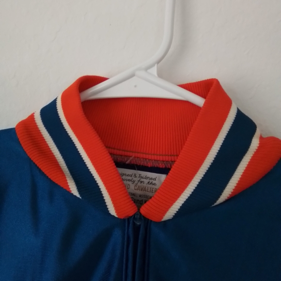 Vintage TEAM ISSUED Medalist Sand Knit Cleveland Cavaliers 1/4 Zip Jacket 46 XXL - Picture 11 of 14